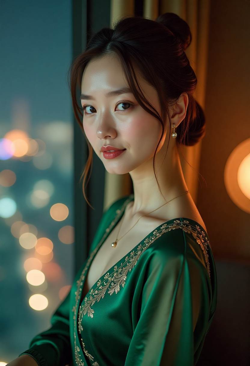 旧城灯塔海报